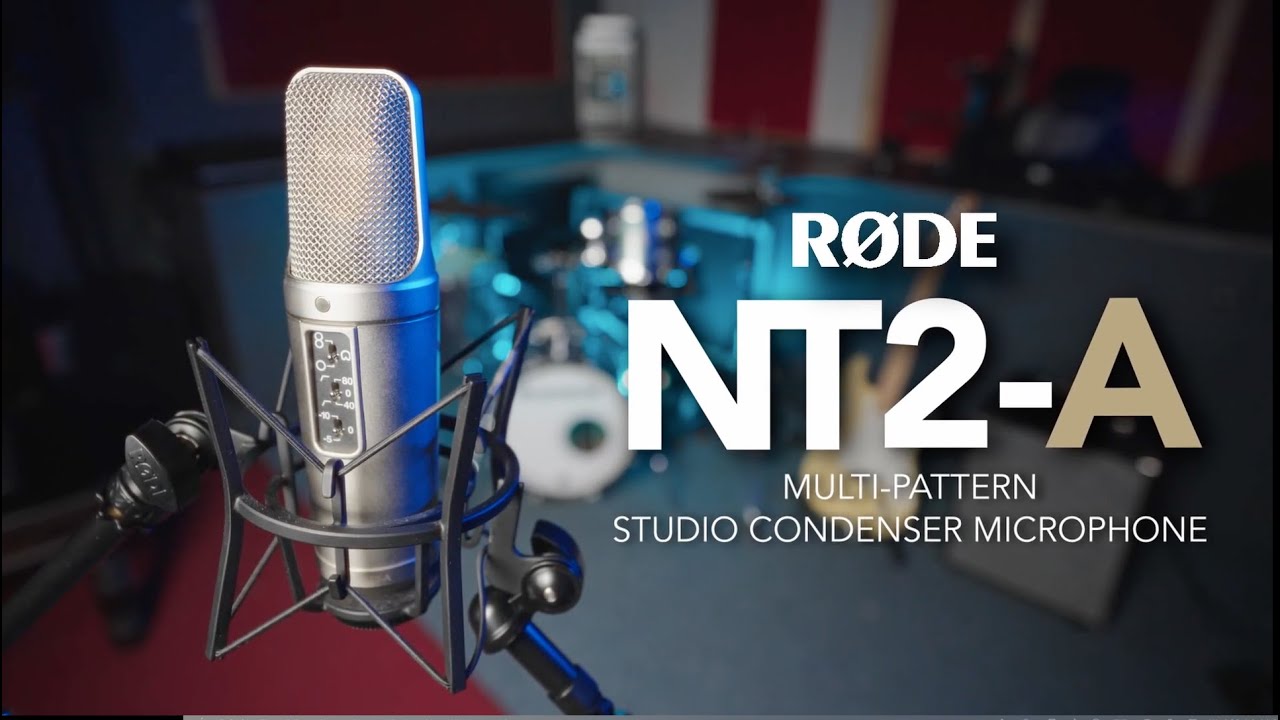 RODE NT2-A Large-Diaphragm Multipattern Condenser Microphone