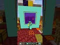 elmas dünyası portalı nasıl yapılır - Minecraft #shorts