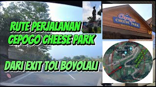 Jalan Rute Ke Cepogo Cheese Park Boyolali  Tikungan Irung Petruk Yang Viral Ada Di 3 Km Terakhir