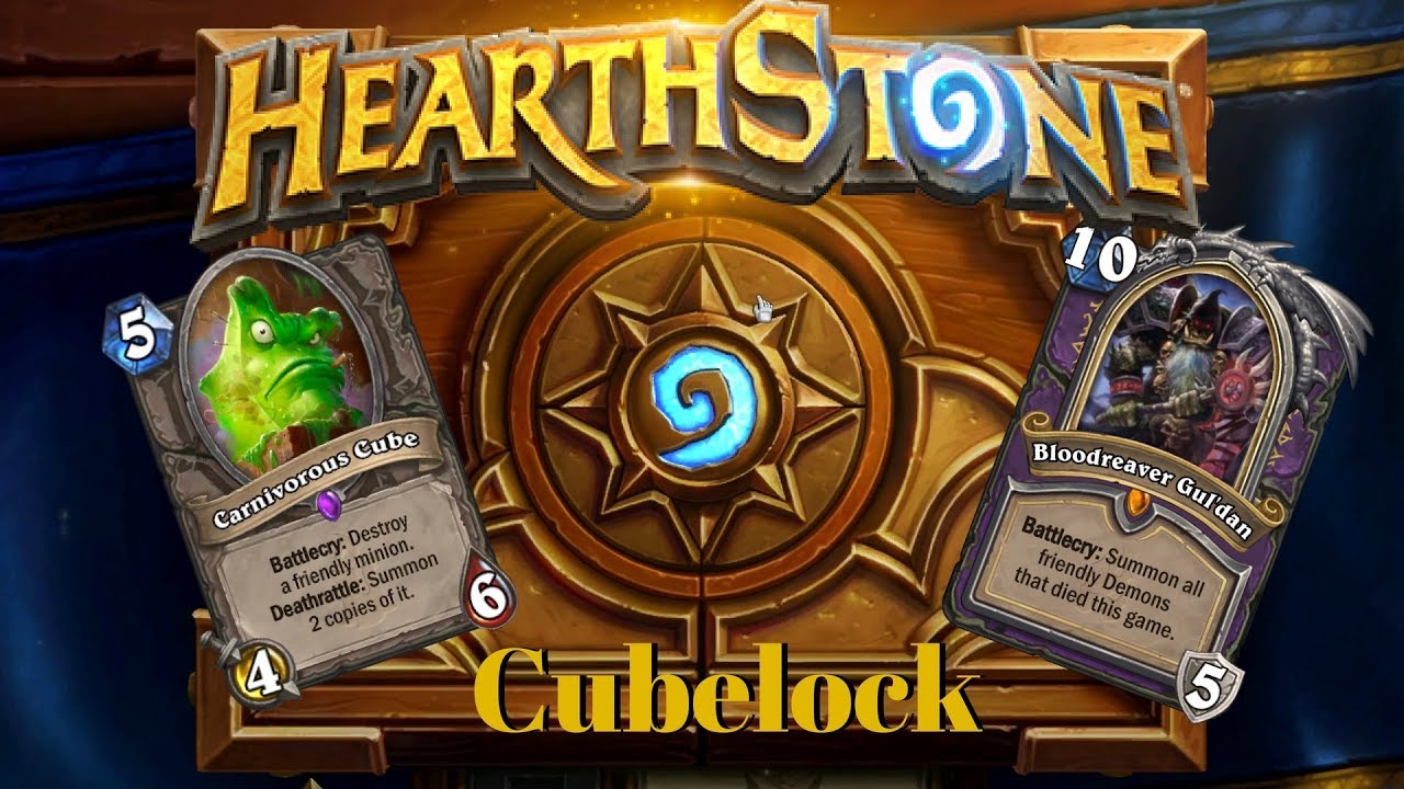 CUBELOCK LADDER CLIMB!Hearthstone Cubelock #1