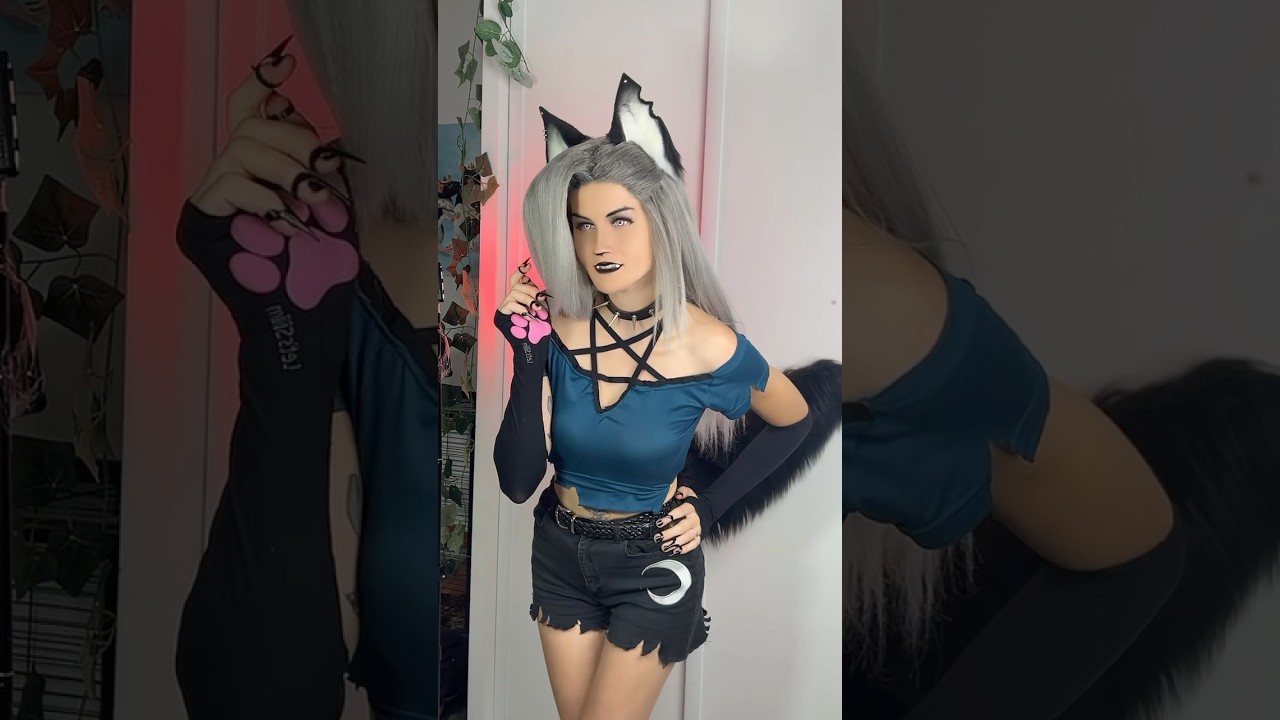 Darkside of my Loona cosplay 🖤 #loona #helluvaboss