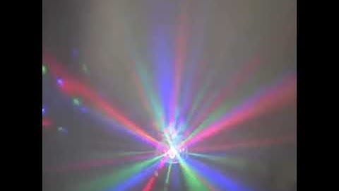 Đèn led xoay 7 màu vũ trường nháy chớp theo nhạc bay phòng sân khấu cảm ứng nhạc có điều khiển