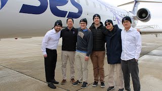ECE seniors reimagine in-flight Wi-Fi with help from industry sponsor