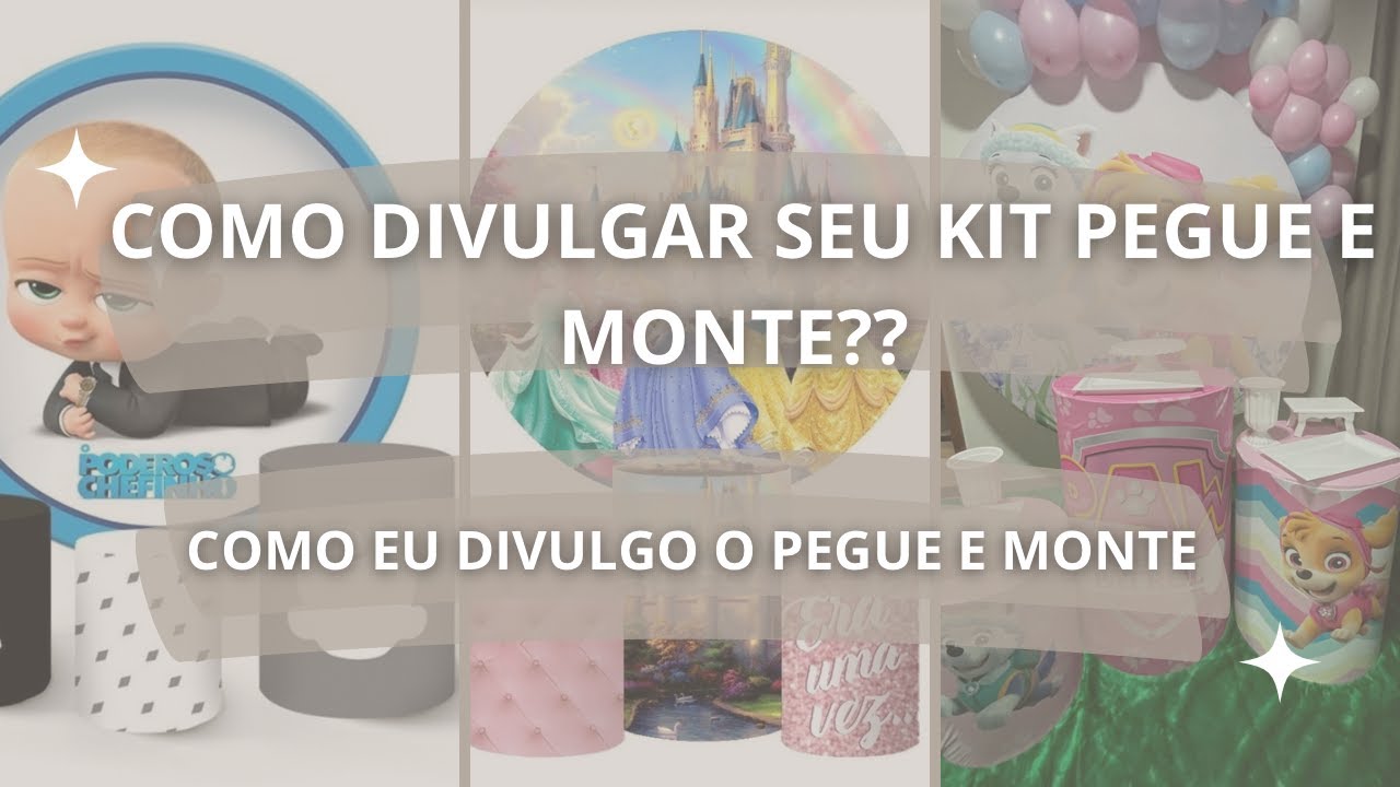 Como DIVULGAR o PEGUE E MONTE #pegueemonte #comocomeçar #rendaextra #negócios2023