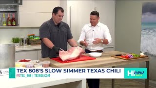 TEX 808 BBQ + Brews cooks up a Slow Simmer Texas Chili