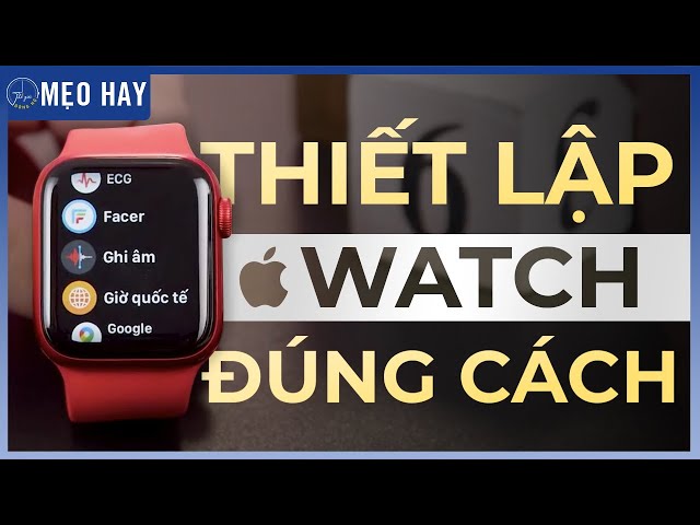 12 cách thiết lập APPLE WATCH hữu ích giúp tiết kiệm pin, sử dụng hiệu quả,...  | Thế Giới Đồng Hồ