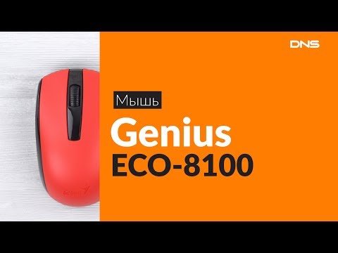 Распаковка мыши Genius ECO-8100 / Unboxing Genius ECO-8100