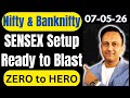 Sensex Daily Analysis || Nifty & Bank Nifty Analysis for Tomorrow 07-05-2026 Trader Vishal Sharma