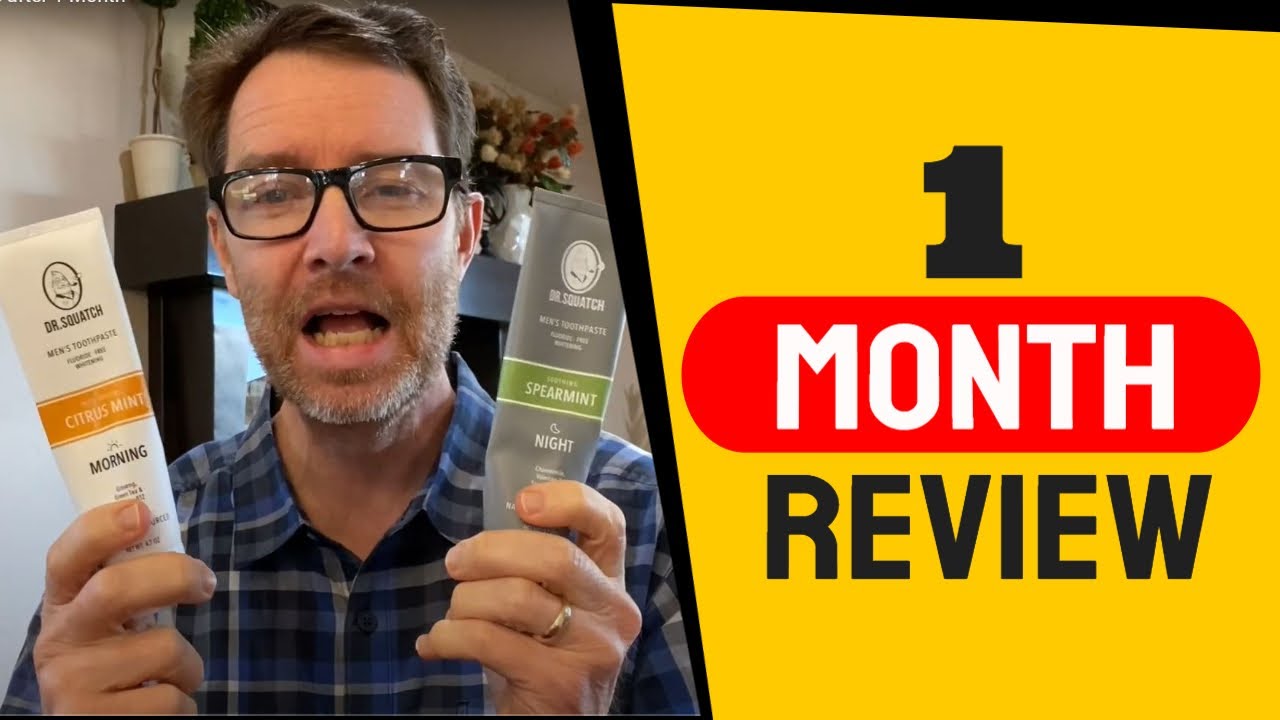 Dr.squatch toothpaste review 