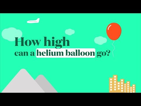 Video: Zou een heliumballon in de ruimte zweven?