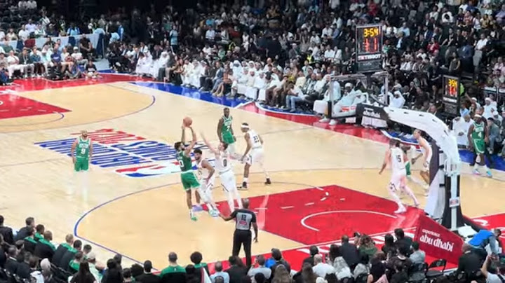Boston Celtics Vs Denver Nuggets | NBA Abu Dhabi Games | Etihad Arena UAE | Gerard Travel Vlogs