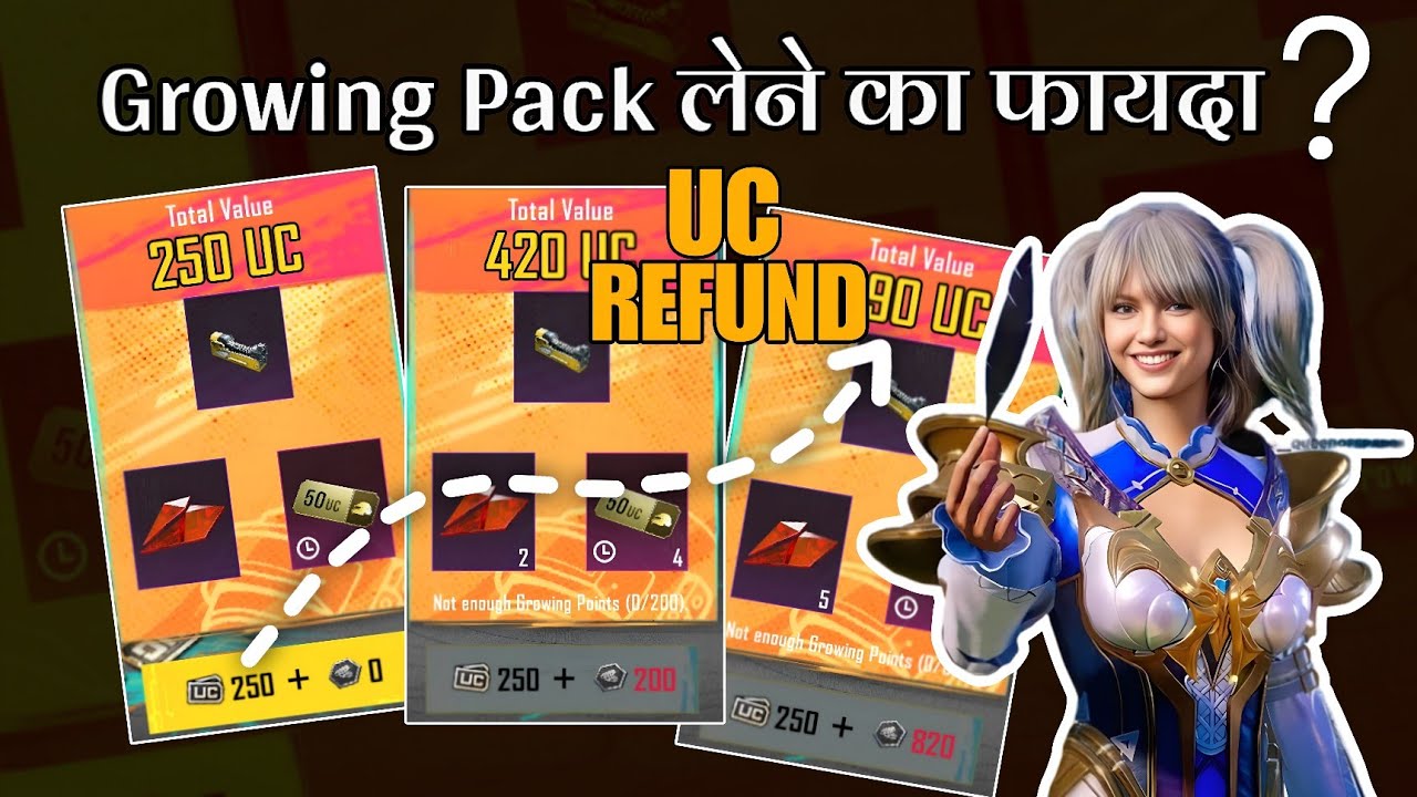 🔴 UC Back Or Not? 🤔 | BGMI New Growing Pack Event Full Explain! | PUBG / BGMI Growing Pack!