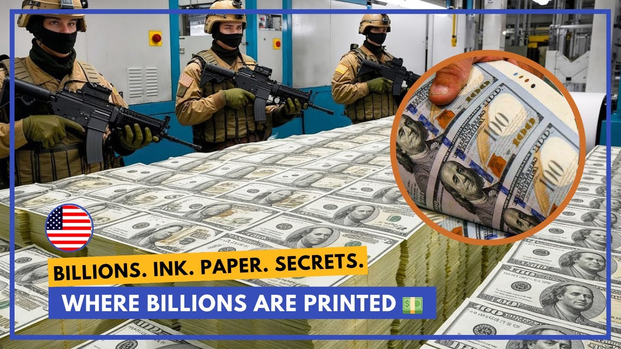 Inside the U.S. Bureau of Engraving and Printing: Where Billions Come to Life