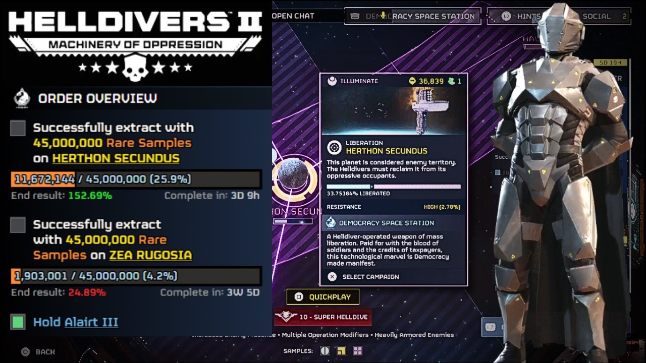 🔴LIVE - HELLDIVERS 2⚡DIVING FOR DEMOCRACY⚡ROAD TO 1,000 SUBS