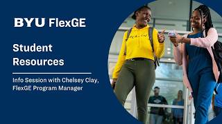 FlexGE 2026 Winter Info Session - What Resources are Available