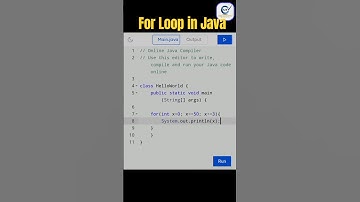 Understanding For Loop in Java | For loop Example #java #programming #forloop