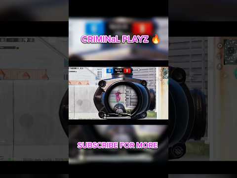 CRIMINaL PLAYZ M24 SHOTS Bgmi Games Youtubeshorts Pubgmontage Tdm 