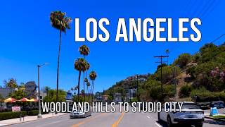 Ventura Blvd Los Angeles Drive Woodland Hills to Studio City 4K POV