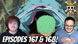 I'VE NEVER SEEN ONE PIECE Episodes 167 & 168 | A Big Hairy Snake!