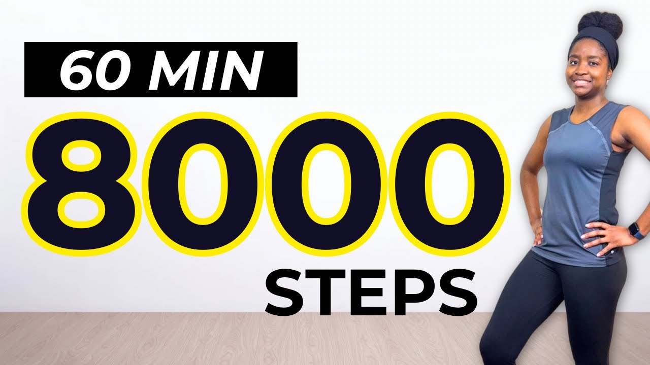 8000 шагов за 60 минут | 20-дневный марафон по снижению веса