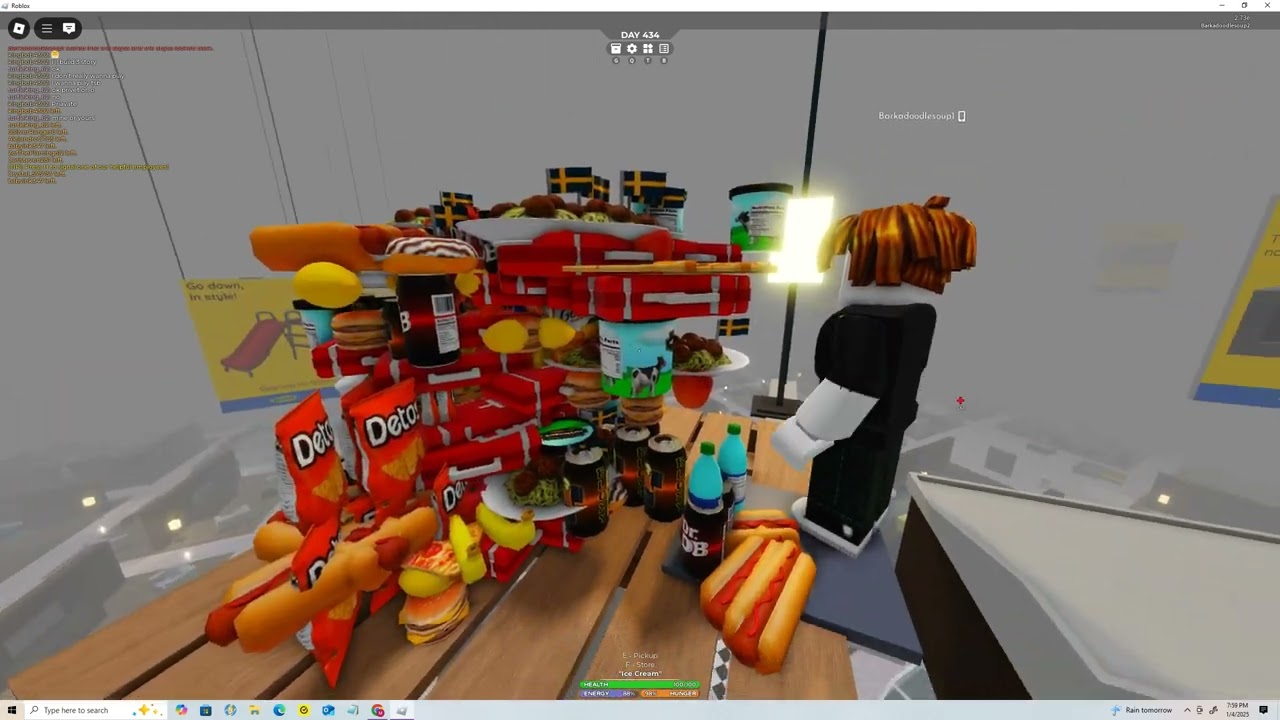 our epic skybase in 3008 roblox