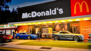 McDonalds 1/64 Diorama | Hotwheels Diorama