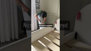Watch how easy it is! Luna Bed Assembly | No tools | Monte Design