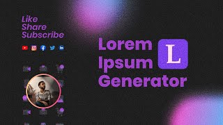 Most versatile Lorem Ipsum generator