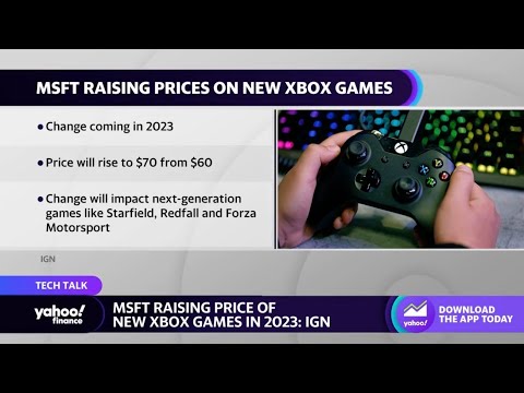 Microsoft to raise price of new xbox games in 2023