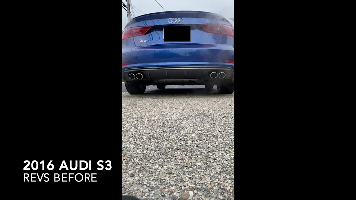 2016 Audi S3 Resonator Delete (ECS Tuning)