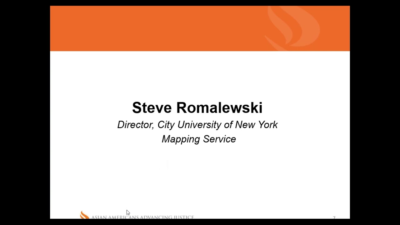 Webinar on Census Response Rates & Reaching Historically Undercounted Communities