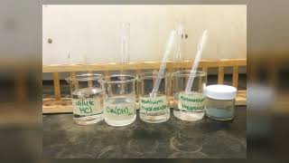 Lab Demo: Identification of an unknown compound 🧪🥽🥼