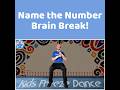 Avoid the summer slide with this chair guided movement brain break to practice recognizing numbers