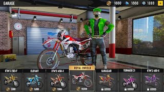 Real Motorcycle Stunt Trick Master Game #motorcycle #motorcyclegames #racinggames screenshot 5