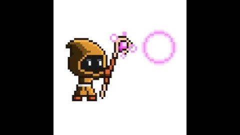 Time lapse of a wizard