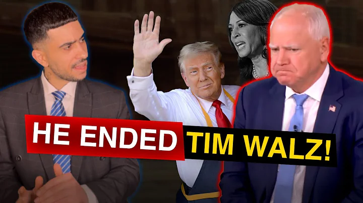Tim Walz Caught OFF GUARD by Damon for Being a Trump Supporter! (Satire)