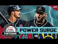 POSTGAME: Arenado, Marte &amp; Carroll GO DEEP as D-backs POWER Past Brewers to Even Series