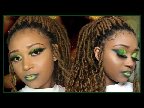 HOW TO: CREATE A GREEN HOLIDAY GLAM MAKEUP TUTORIAL