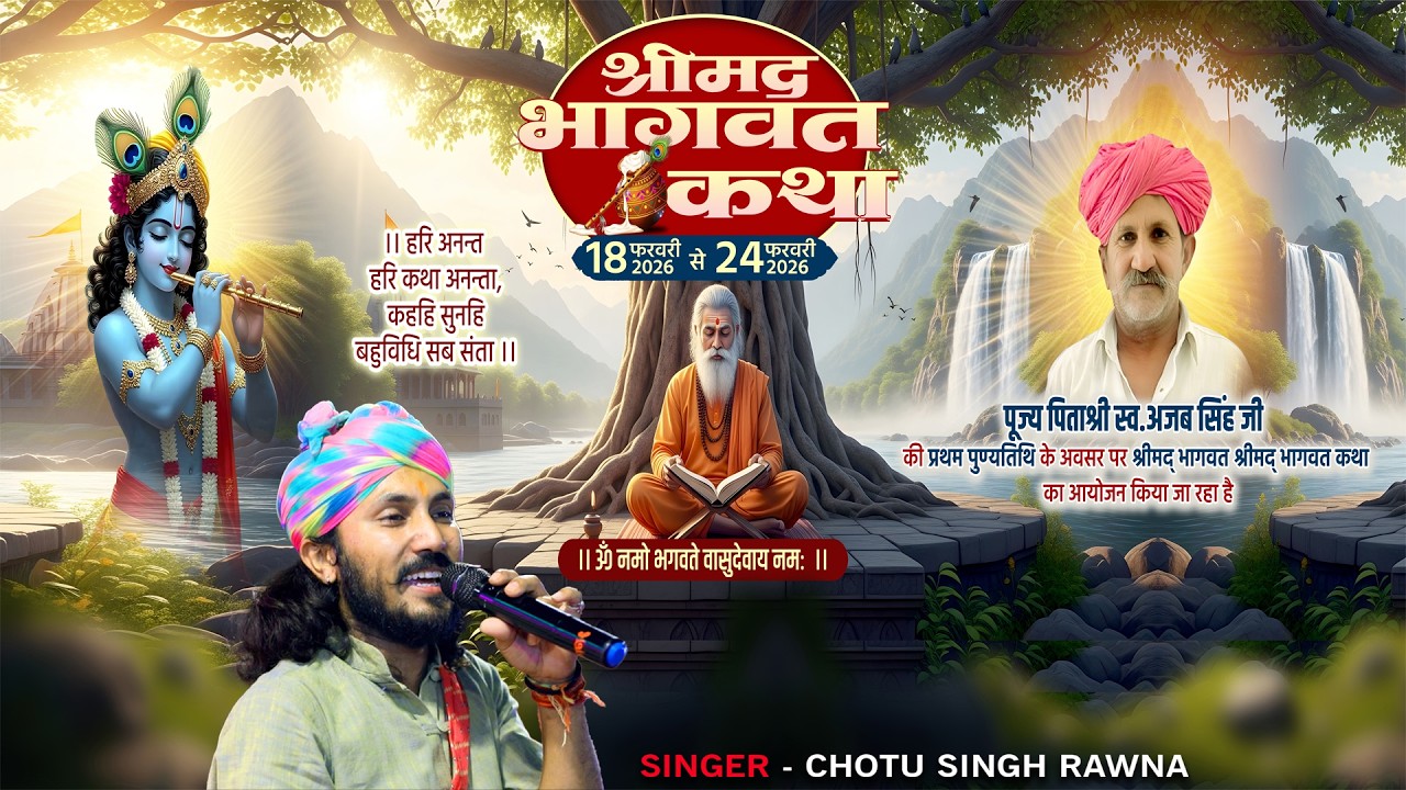 DAY 03 छोटू सिंह रावणा LIVE - पूज्य पिताजी श्री स्व.अजब सिंहजी की प्रथम पुण्यतिर्थी शुक्रताल UP