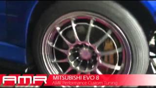 AMR Performance: Dyno Tuning - 2005 Mitsubishi EVO 8 (350hp)