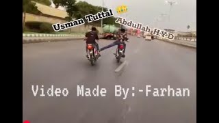 Usman Tuttal Vs Abdullah Hyd Gen Cg Freestyle Race