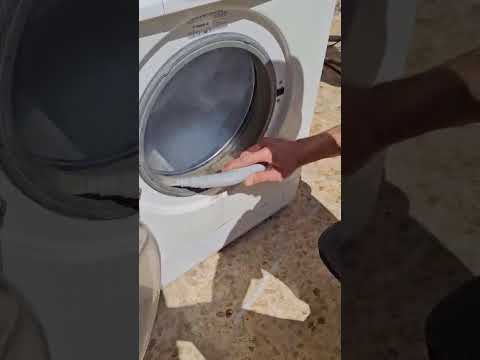 ليش بتطلع ريحة من الغسالة؟ تنظيف الجوان والحلّة بالبخار