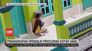 Penangkapan Spesialis Pencurian Kotak Amal