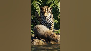 I thought he was going to attack the Capibarra #animalhunt #wildlife #predatorvsprey #animals