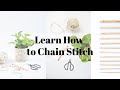 Crochet Basics: Learn How To Chain Stitch!