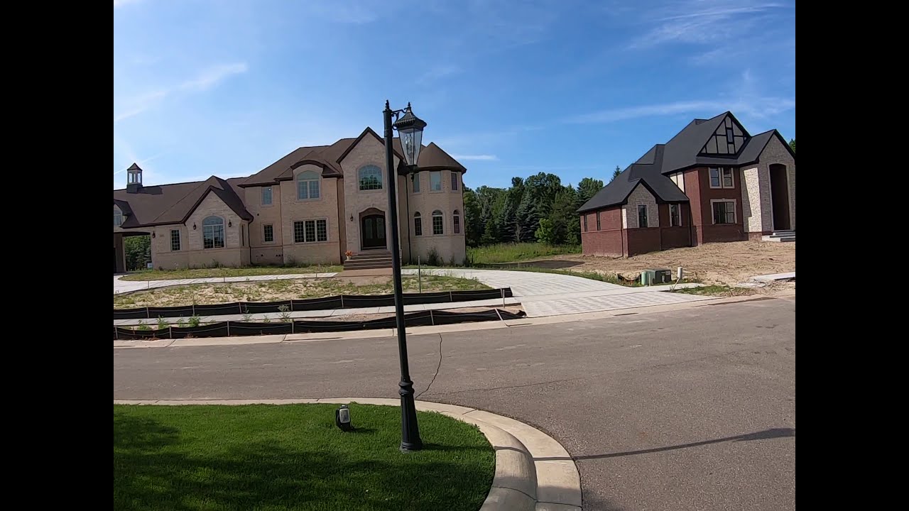 Million Dollar Homes in Northville Township Casa Loma & Bellagio YouTube