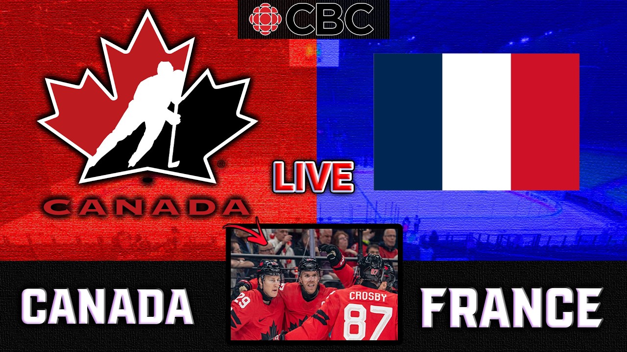 Canada Vs France Olympic Mens Hockey Live Streaming Score, Stats, Play-By-Play & Highlights