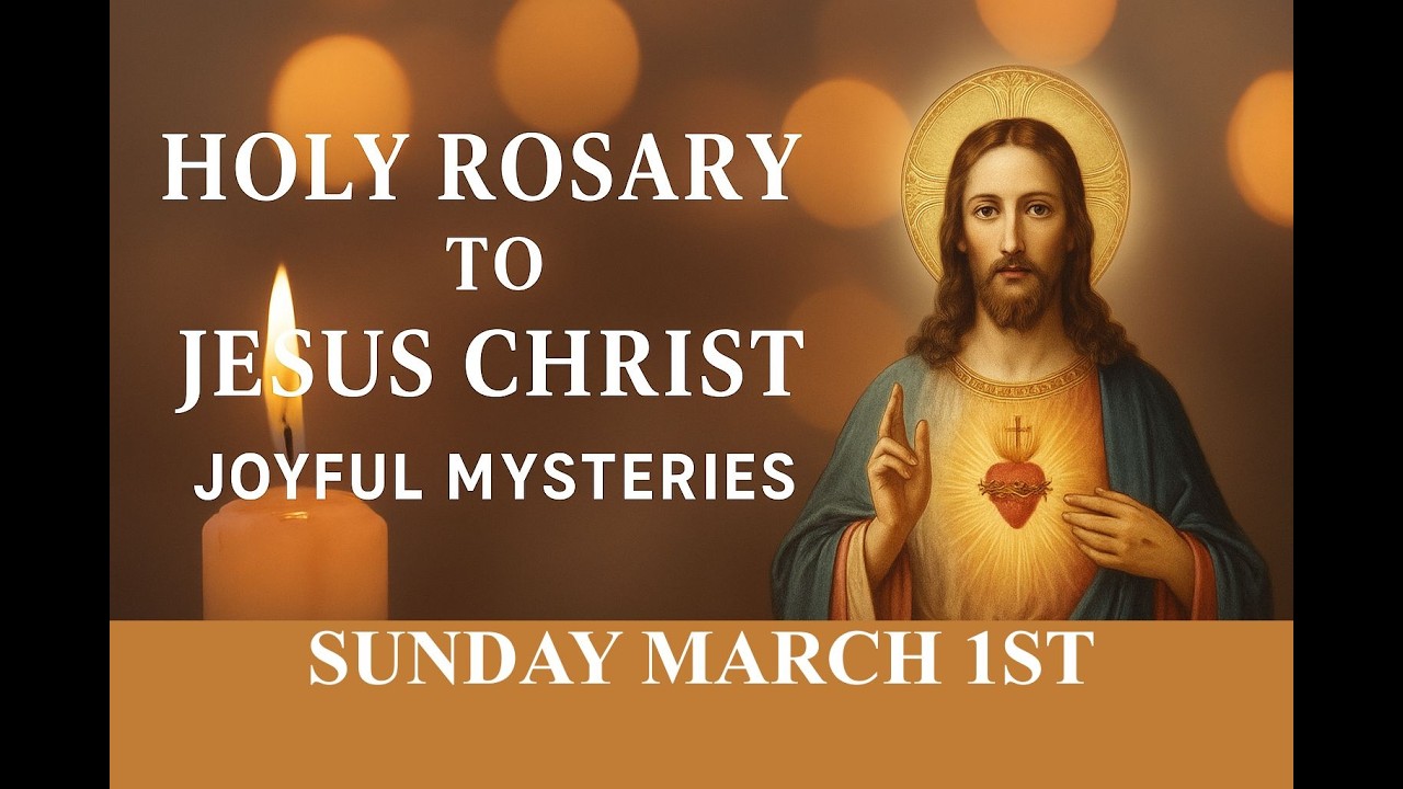 Short Rosary to Jesus Christ | Sunday March 1st, 2026