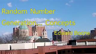 Random Number Generation... Concepts