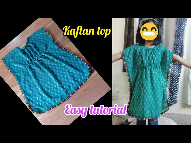 Kaftan Cutting and Stitching | Stylish,Easy and beautiful - YouTube